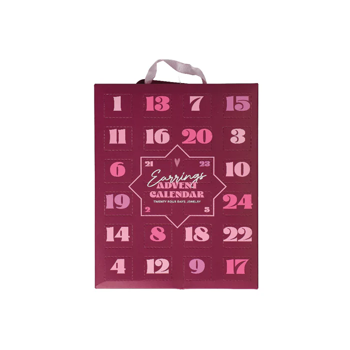 Advent kalender oorbellen