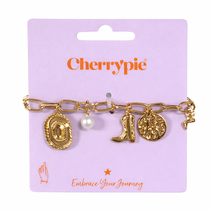 Armband cowboy goud #645