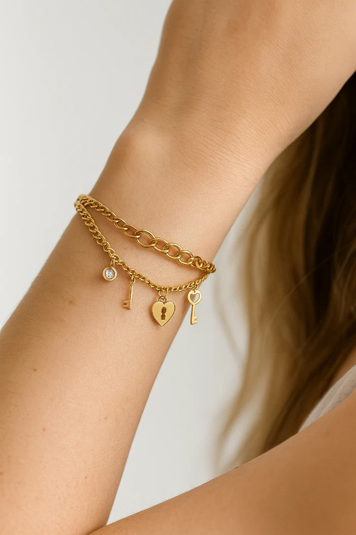 Armband goud #155