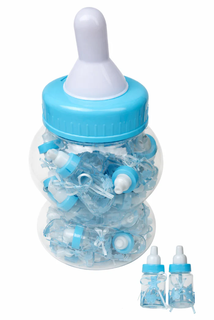 Babyfles mega blauw 30St