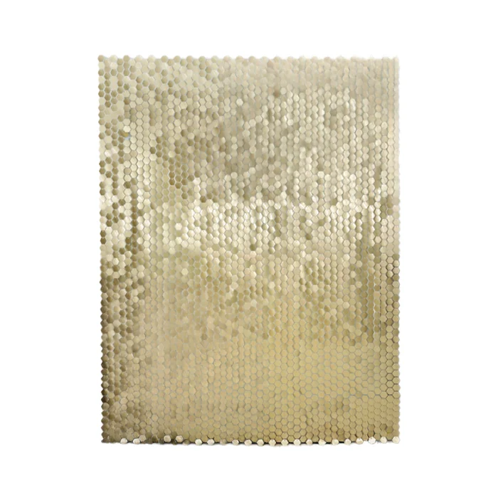 Backdrop goud 30 x 30 cm 6 stuks - Image 2