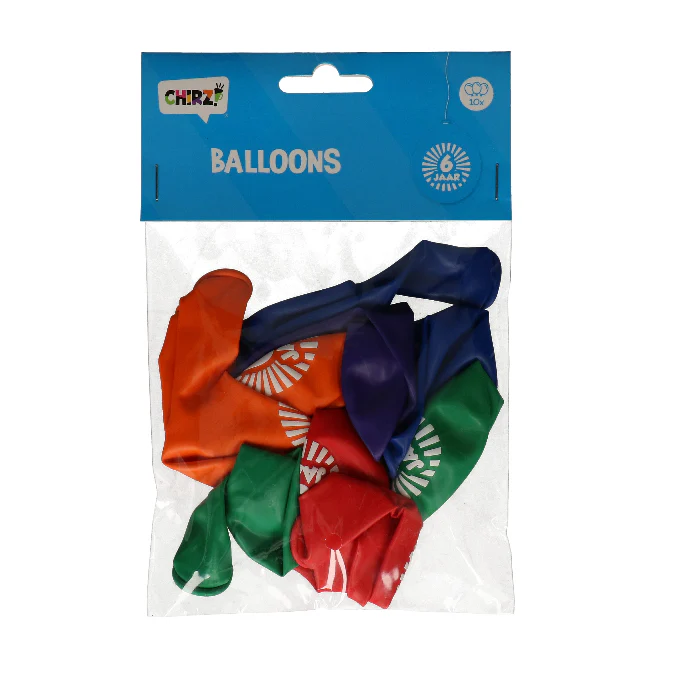 Ballonnen - 6 jaar - 30cm - 10 stuks - Image 2