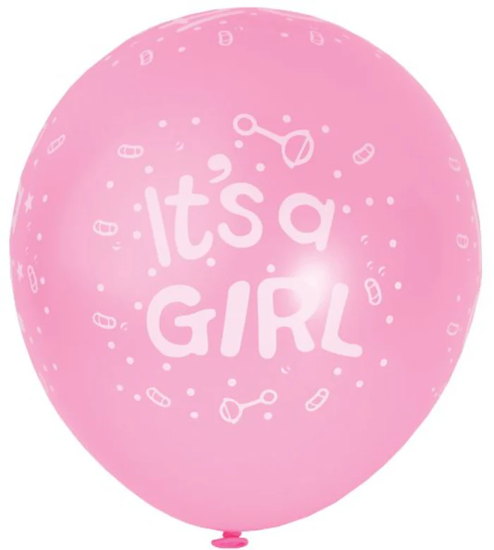 Ballonnen It's a girl 10St