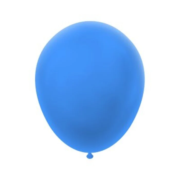 Ballonnen parelmoer metallic lichtblauw 30cm 20 stuks