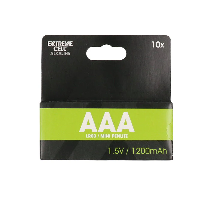 Batterijen  AAA 10 stuks