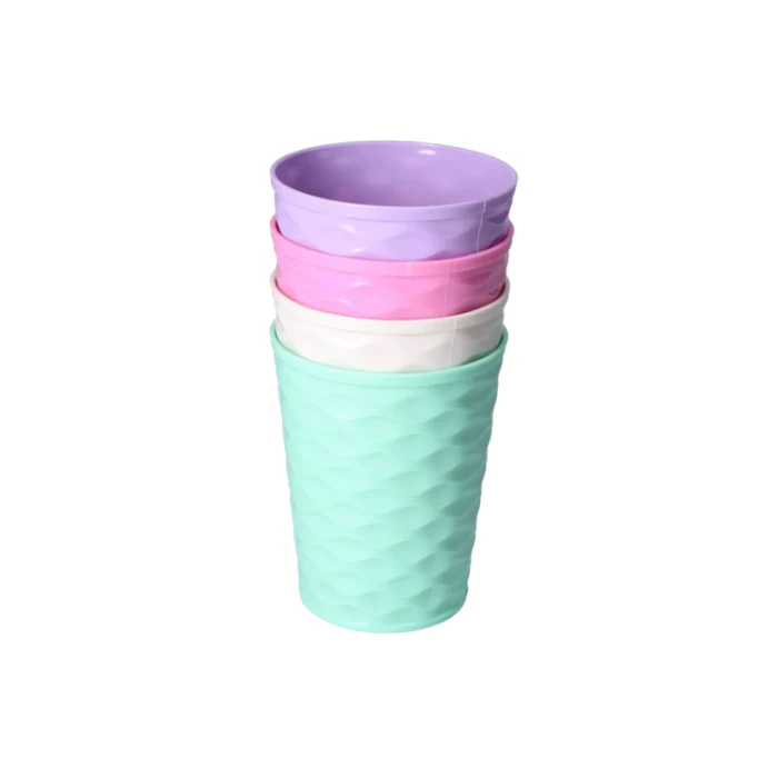 Plastic bekerset 4stuks
