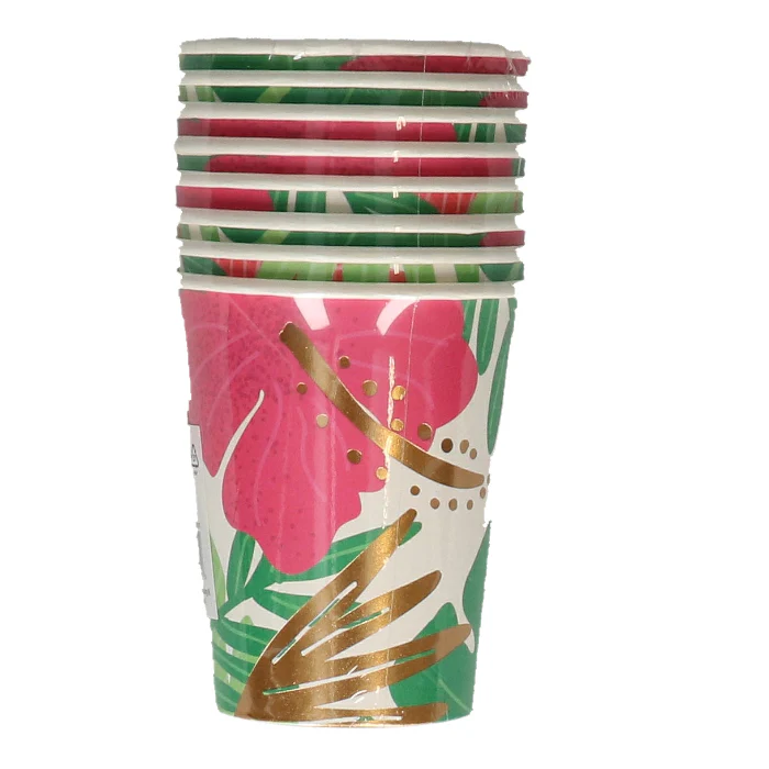 Bekertjes hello summer 8 stuks