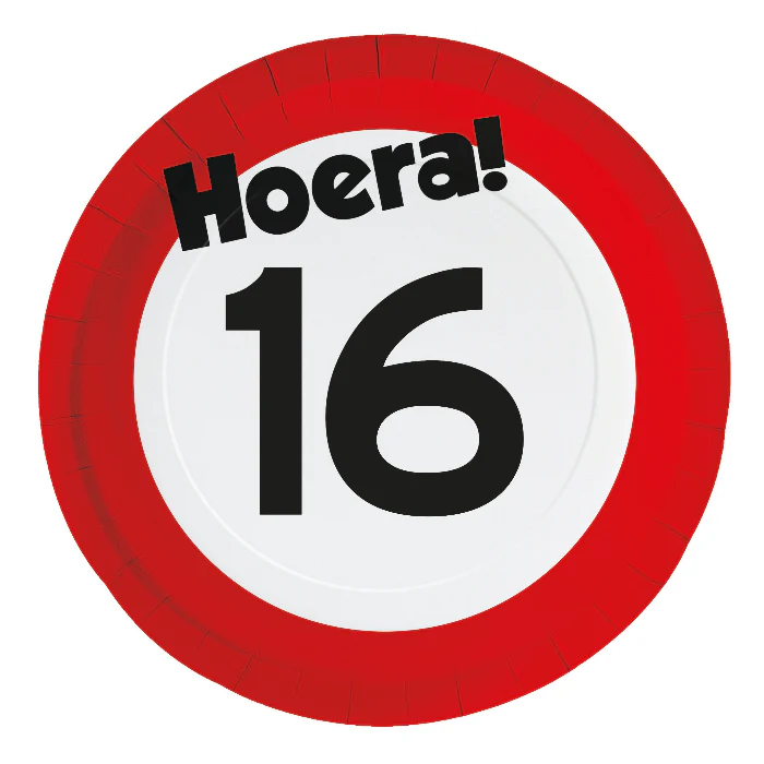 Borden Hoera 16 8 stuks