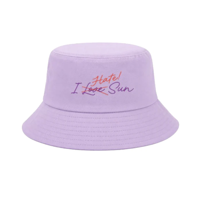 Bucket hoed "Ik Haat Zon"