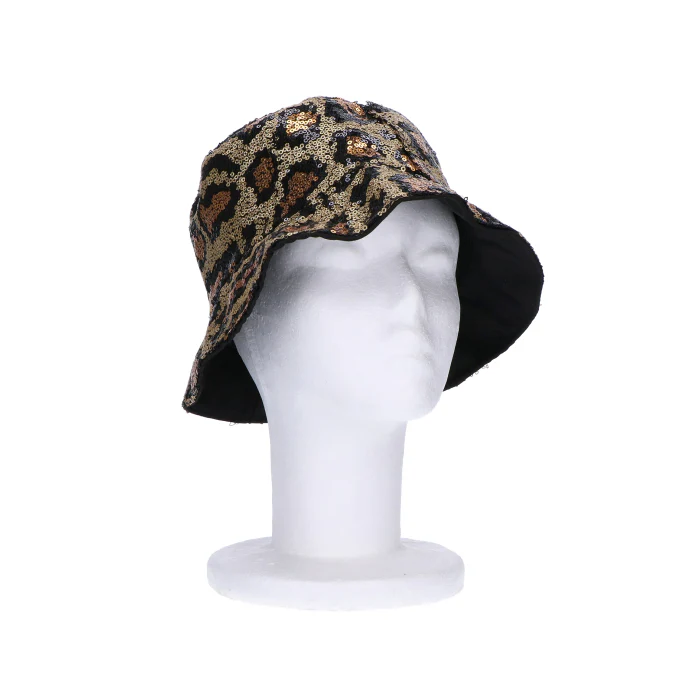 Bucket hoed panter pailletten - Image 3
