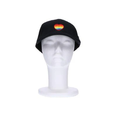 Cap zwart regenboog hartje - Image 2