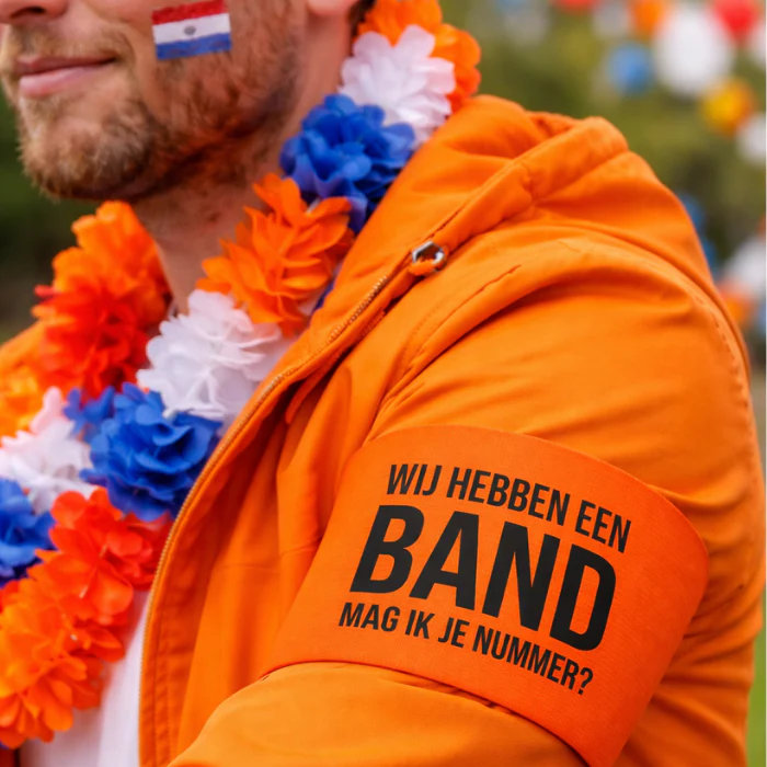 Captain armband orange - Wij hebben een band
