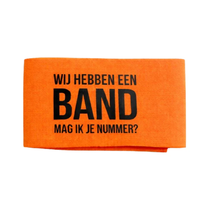 Captain armband orange - Wij hebben een band - Image 2