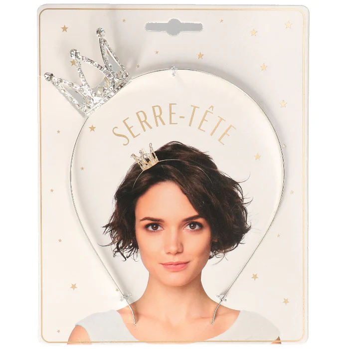 Diadeem kroontje zilver - Image 2