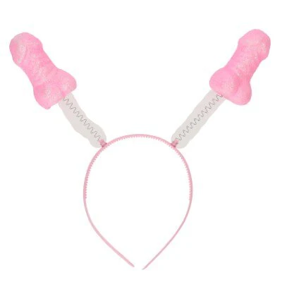 Diadeem piemel glitter roze