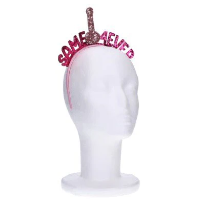 Diadeem Same penis 4 ever glitter roze - Image 2