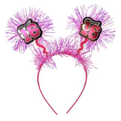 Diadeem Sweet 16 roze