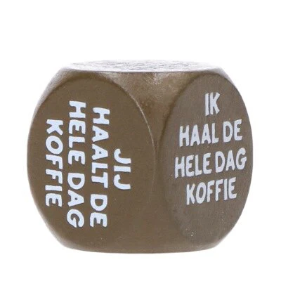 Fun dobbelstenen Koffie
