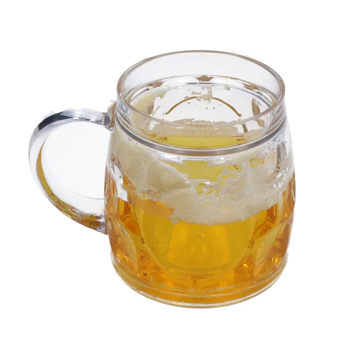 Dubbelwandig bierglas plastic