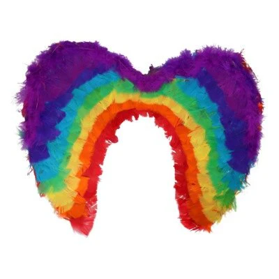 Engelenvleugels regenboog veren