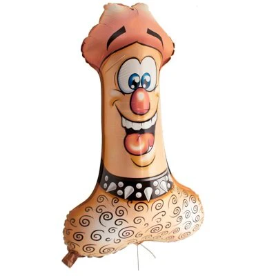 Folieballon Willy meerkleurig 82 cm