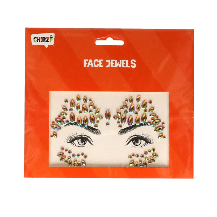 Gezichtsjuwelen - Oranje