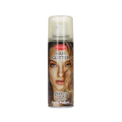 Haarspray glitter goud 125ml