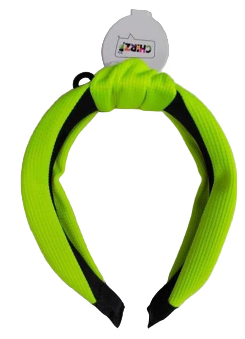 Haarband neon geel