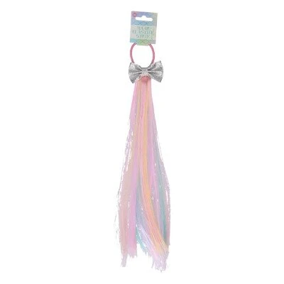 Haarelastiek Mermaid strik meerkleurig