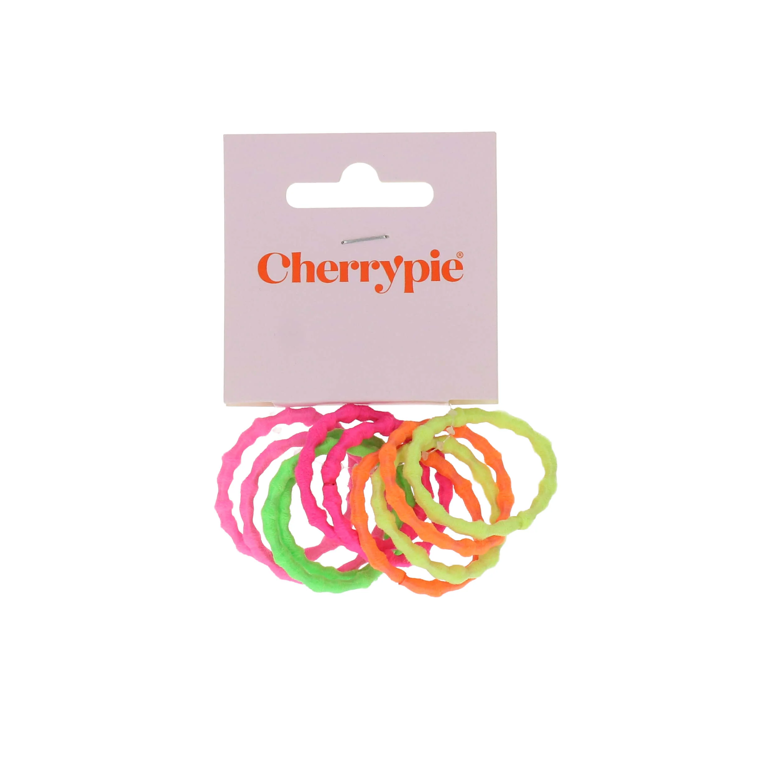 Haarelastieken neon meerkleurig 10 stuks