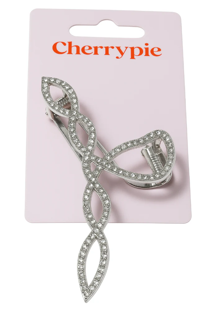 Haarklem sparkling zilver - Image 2