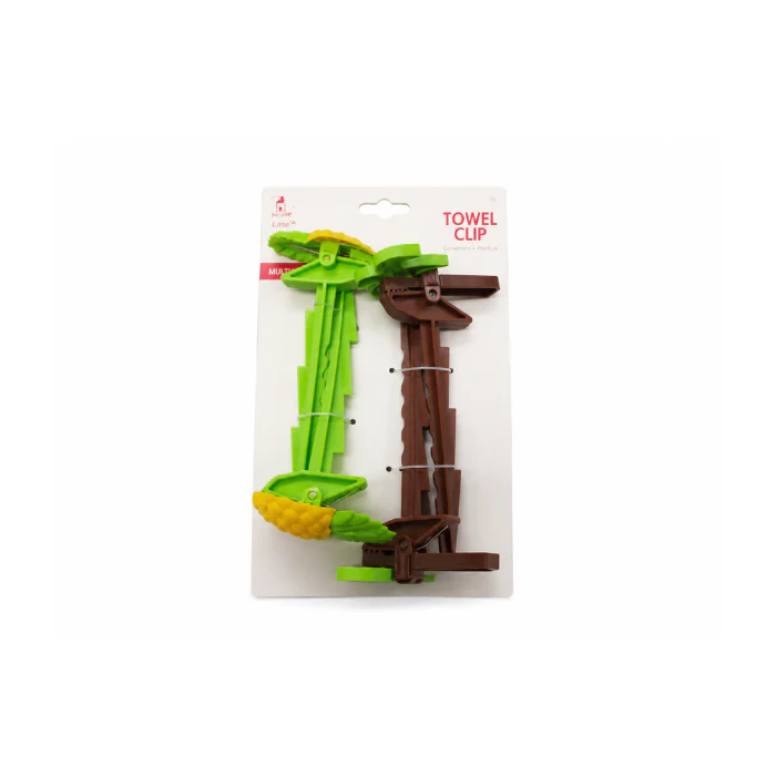 Handdoekclips palm + ananas 4 stuks