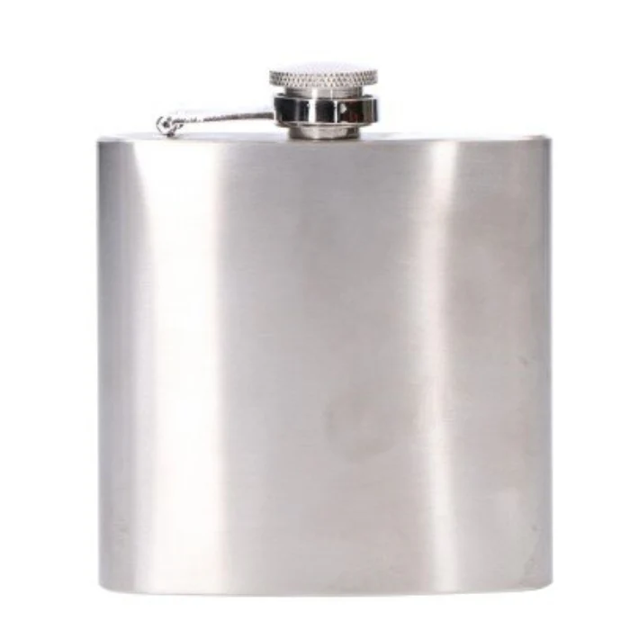Heupfles classic zilver 175ml