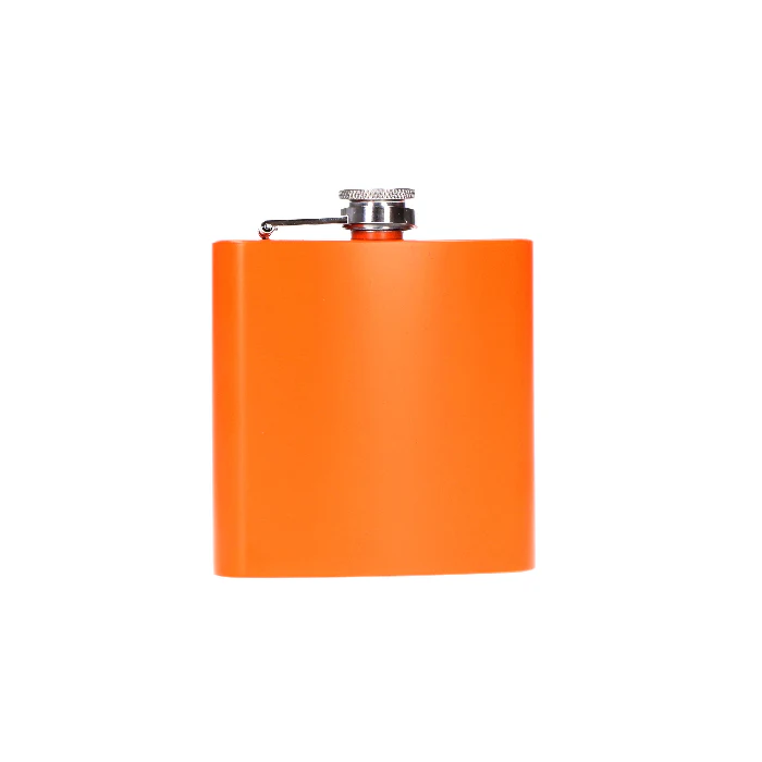Heupfles oranje 180 ml