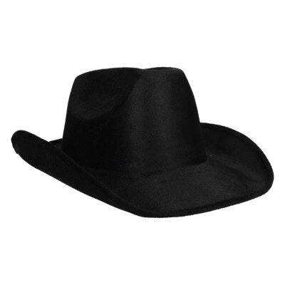Hoed cowboy zwart