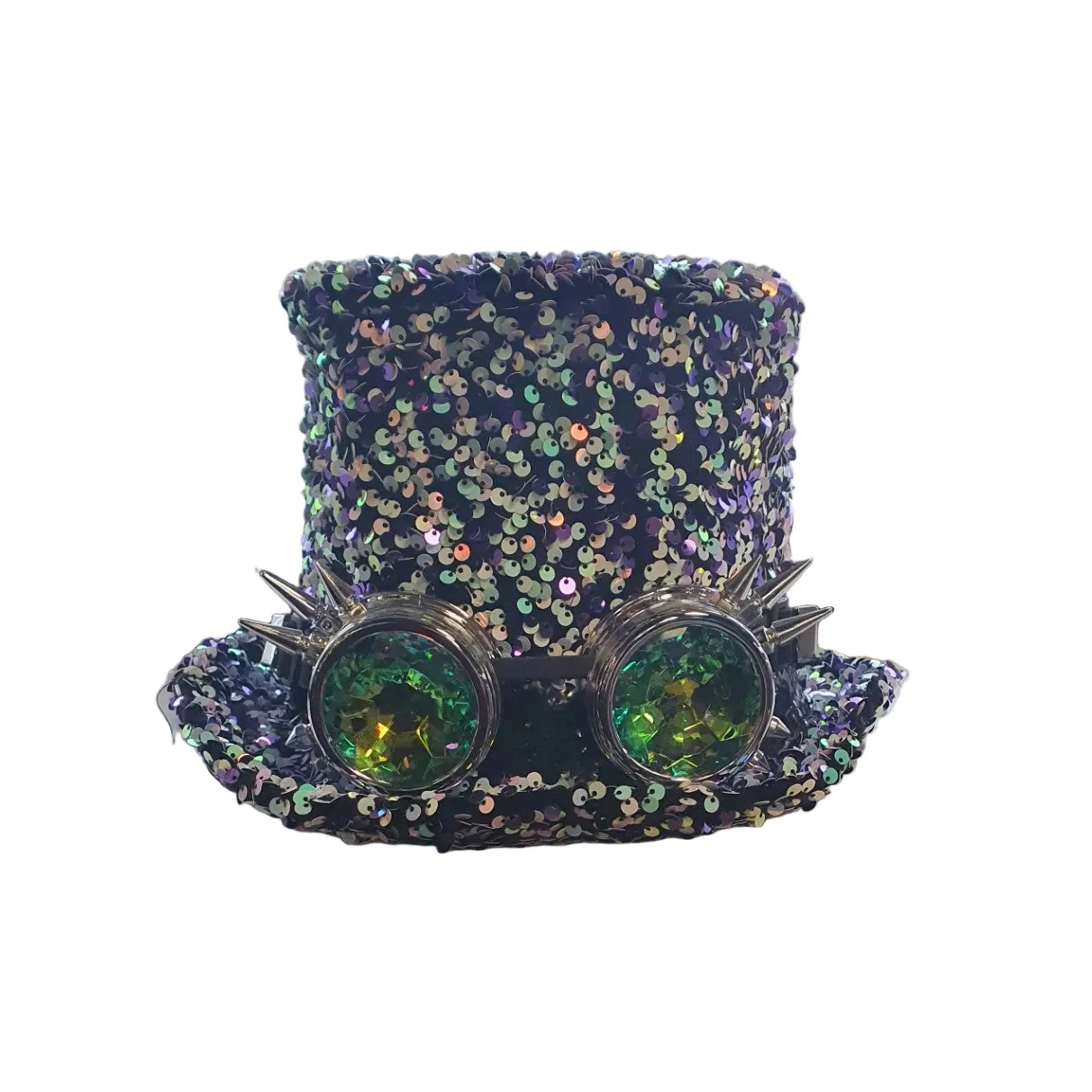 Hoed iriserend steampunk