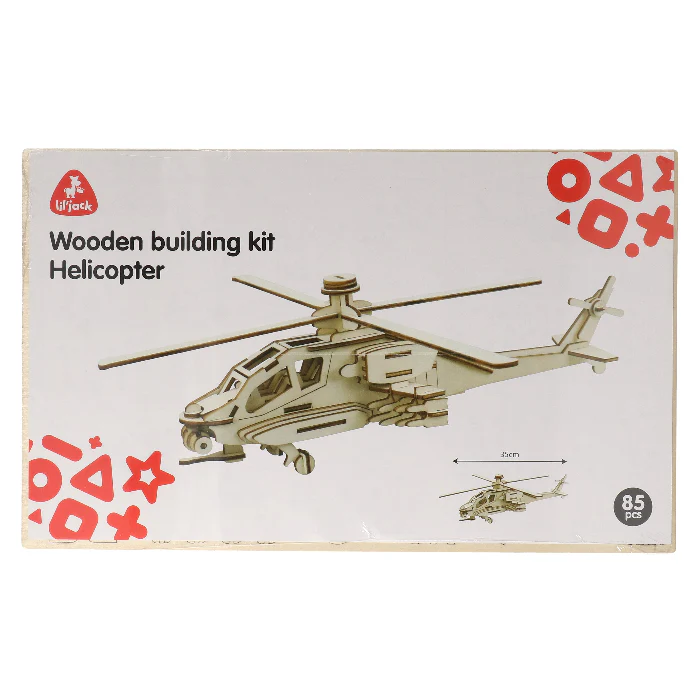 Houten Puzzel Helicopter - Image 2
