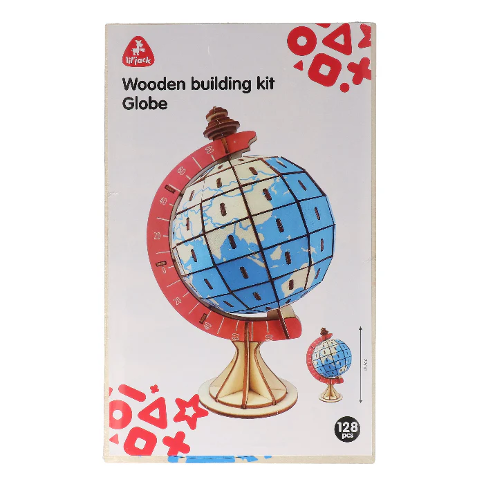 Houten Puzzel Wereldbol - Image 2