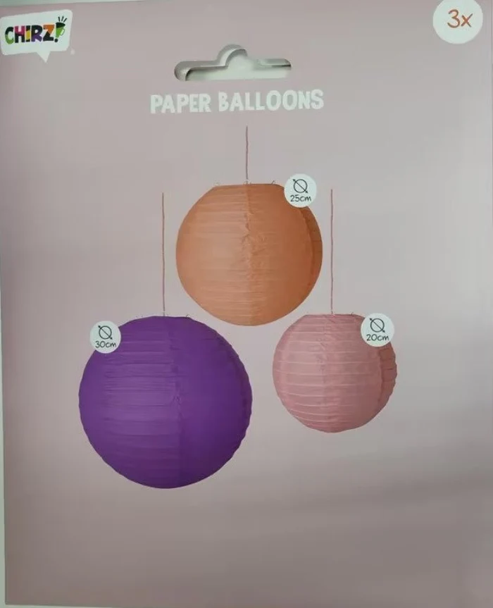 Japanse ballonnen Pink Party - Image 2