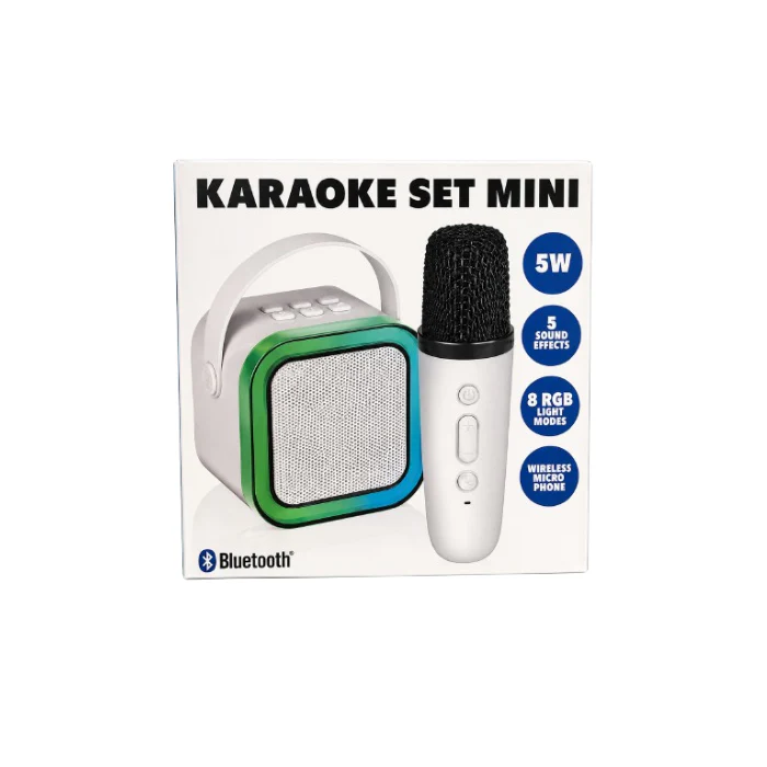 Karaoke set draadloos mini