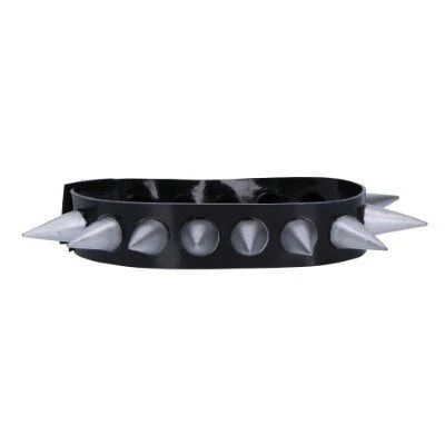 Ketting biker spikes zwart