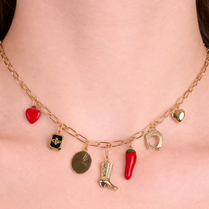 Ketting cowboy goud #478 - Image 2