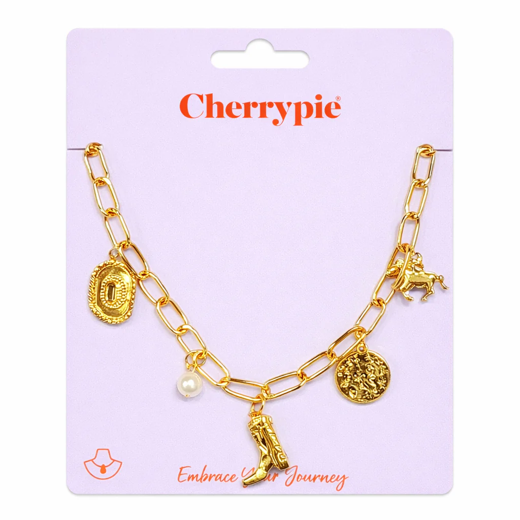 Ketting cowboy goud #652