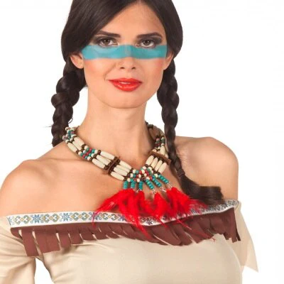 Ketting Indianen sqauw meerkleurig - Image 2