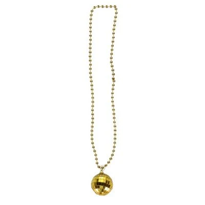 Ketting discobal goud