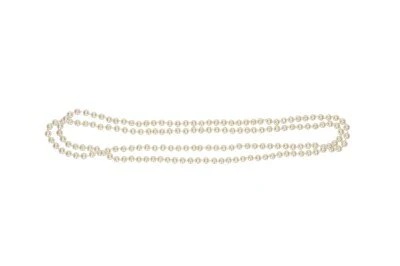 Ketting kralen dubbel parelmoer wit