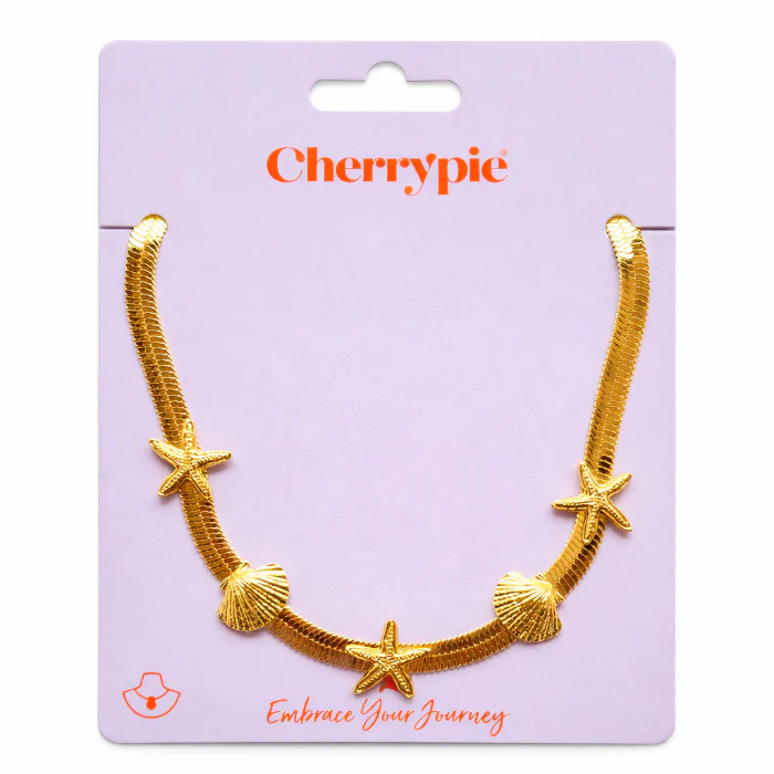Ketting schelpen goud #461