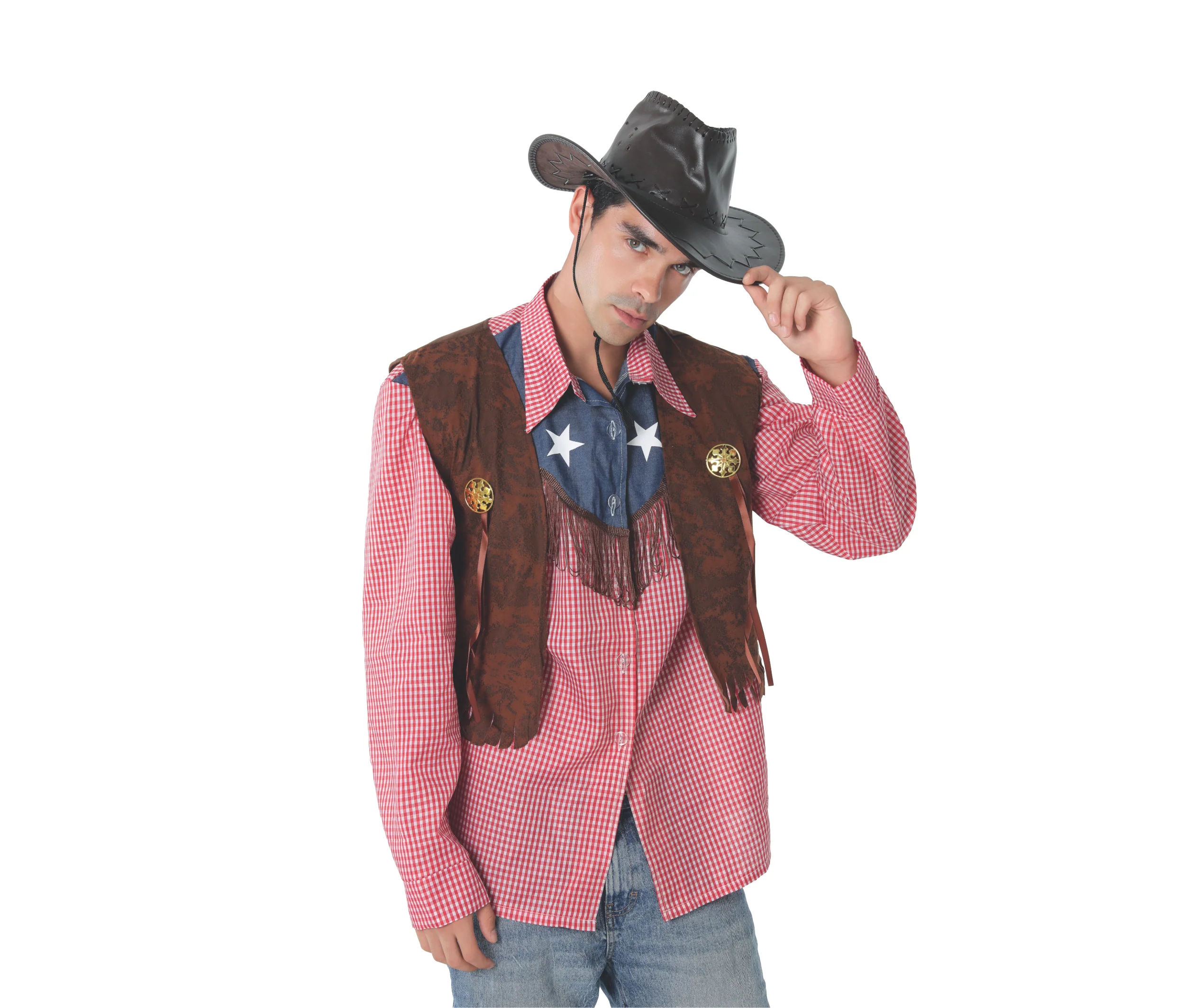Kostuum cowboy one size