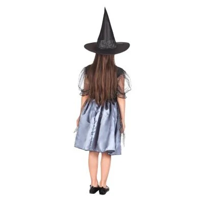 Kostuum Spider witch zwart meisje 7-9 jaar - Image 2