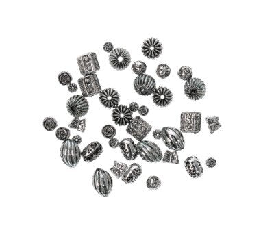Kralen antiek zilver